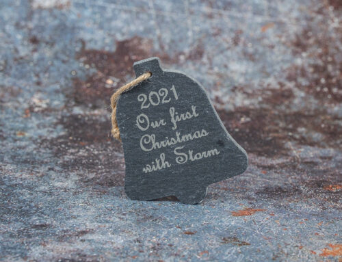 Slate Tree Decorations